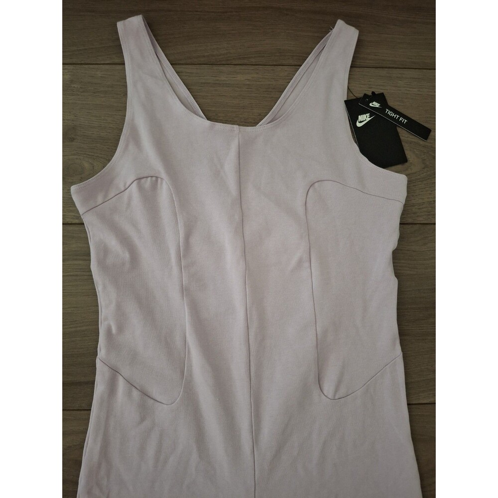 Nike Icon Clash Romper Unitard Women's Small Pale Purple New - Picture 2 of 7